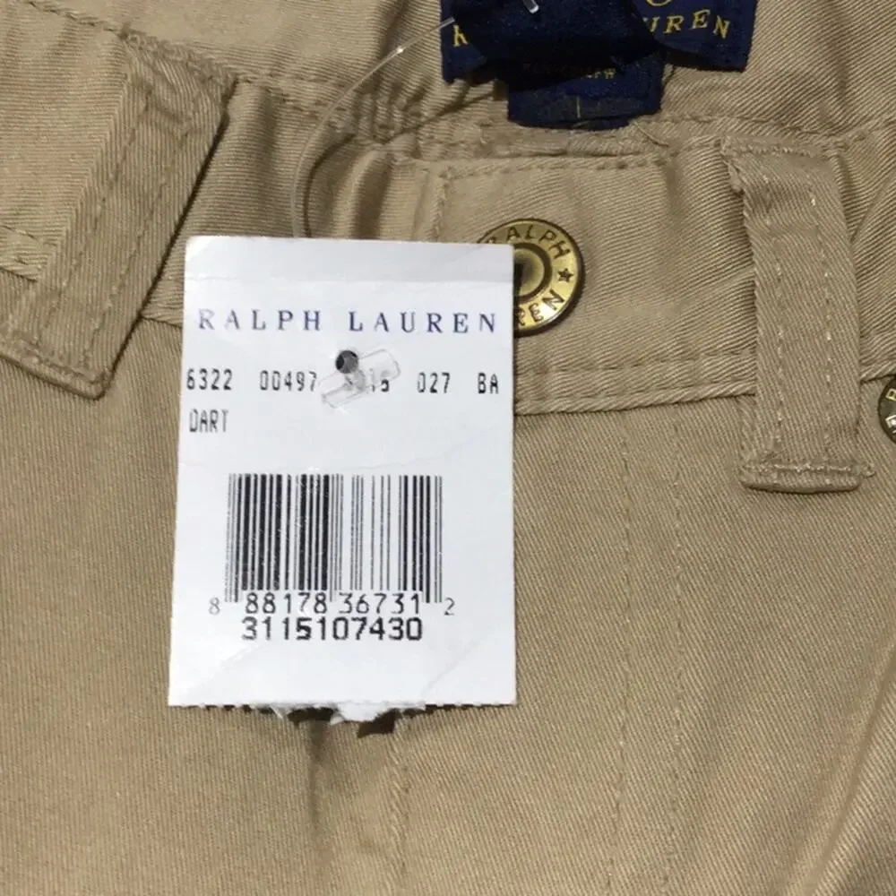 Ralph Lauren tan 4t pants NWT